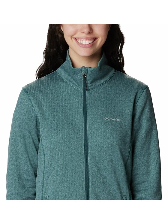 Columbia Columbia Bluza 195971 Zielony Regular Fit