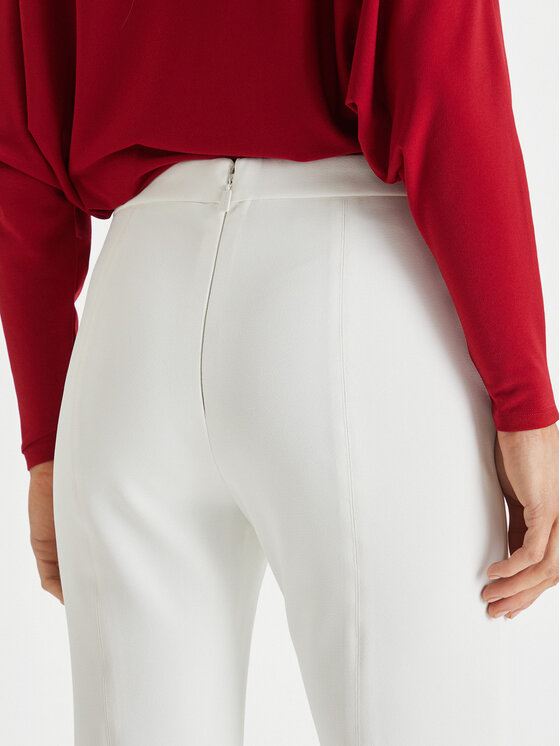 Marciano Guess Marciano Guess Pantaloni di tessuto 6RGB12 9373Z Bianco Regular Fit