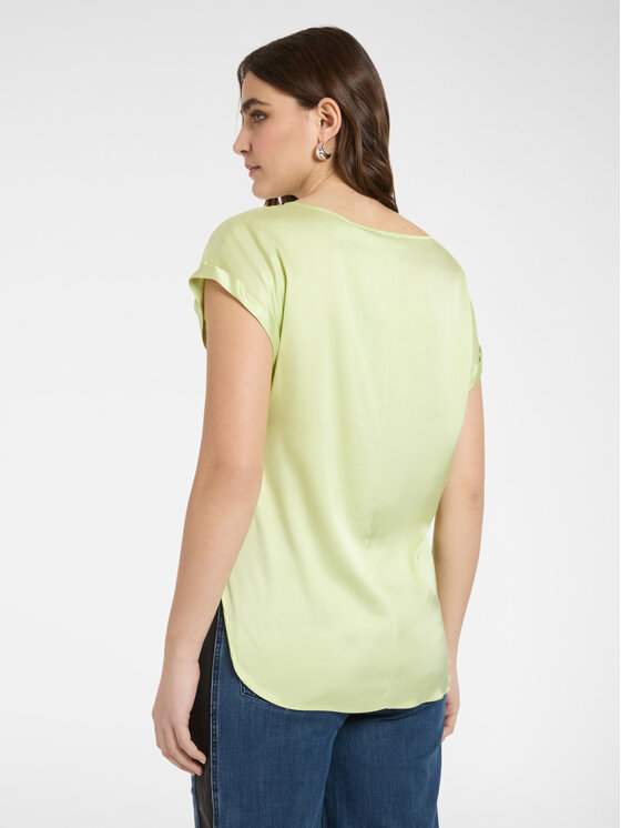Elena Mirò Elena Mirò Bluzka 2086P100217N005 Żółty Regular Fit