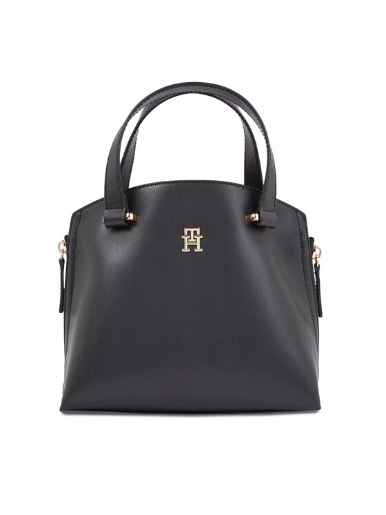 Tommy Hilfiger Torbica Th Modern Mini Tote AW0AW15968 Crna