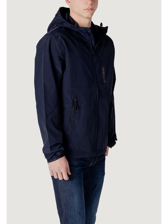Napapijri Napapijri Giacca di pelle A-TUNDRA Blu Casual Fit