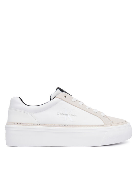 Calvin Klein Calvin Klein Tossud Vulc Flatf Laceup HW0HW03086 Valge