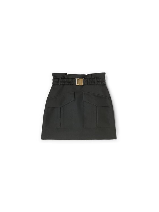 Motivi Motivi Spódnica mini 1258Q001120N033 Czarny Regular Fit