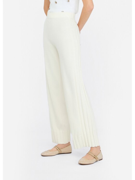 Liu Jo Liu Jo Pantaloni di tessuto TF5207MS63L10103 Bianco Regular Fit