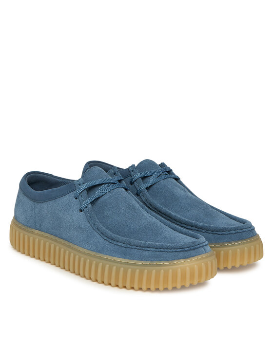 Clarks Clarks Īsi apavi Torhill Lo 26184695 Zils