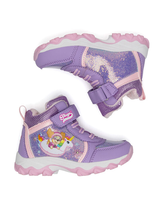 Paw Patrol Paw Patrol Gležnjarji AW24-311PAW Vijolična