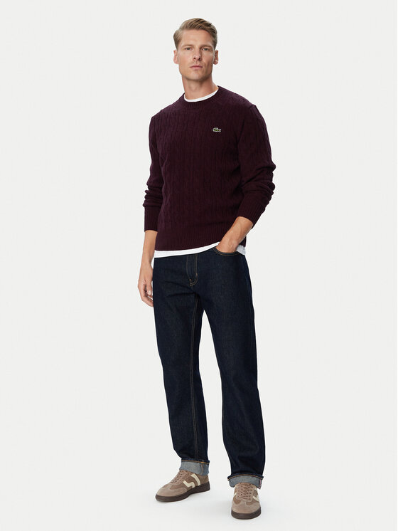 Lacoste Lacoste Kampsun AH2924 Bordoopunane Classic Fit