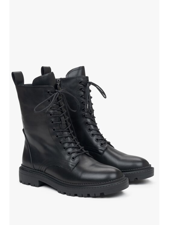 Estro Estro Μποτάκια ER00115916 Μαύρο