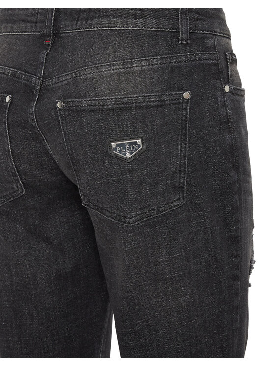 PHILIPP PLEIN PHILIPP PLEIN Jeansy 27845 Szary Slim Fit