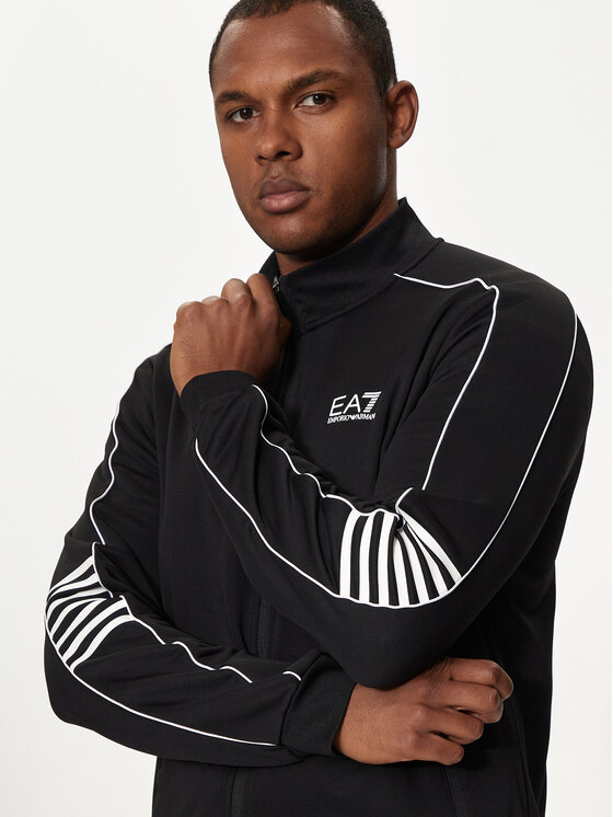 EA7 Emporio Armani EA7 Emporio Armani Felpa 6DPM07 PJ16Z 1200 Nero Regular Fit