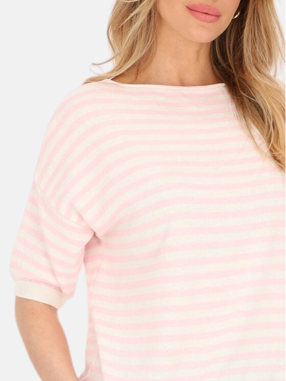 L’AF L’AF Sweter Sofi Różowy Oversize