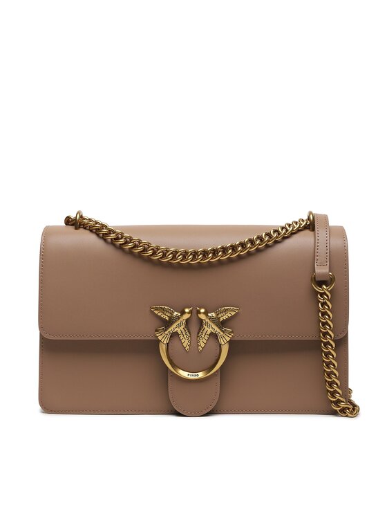 PINKO Pinko Borsetta Love One Classic Dc AI 23-24 PLTT 100941 A0F1 Beige