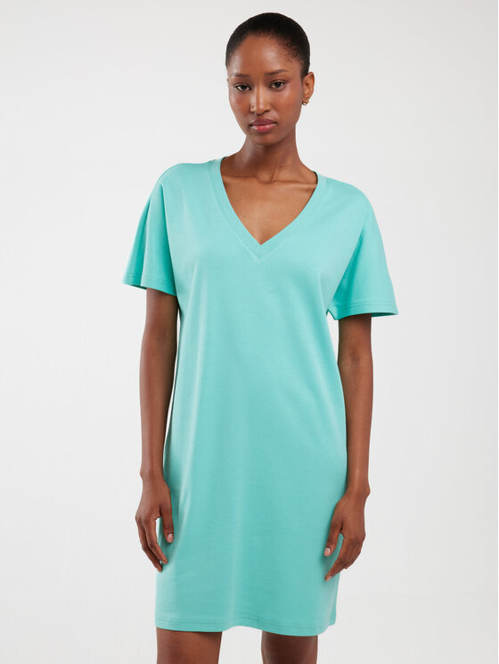 BIG STAR BIG STAR Sukienka codzienna ZORKAYA_302_340 Turkusowy Classic Fit