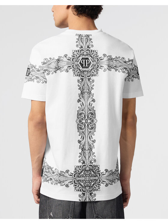 PHILIPP PLEIN PHILIPP PLEIN T-shirt 31294 Bianco Regular Fit