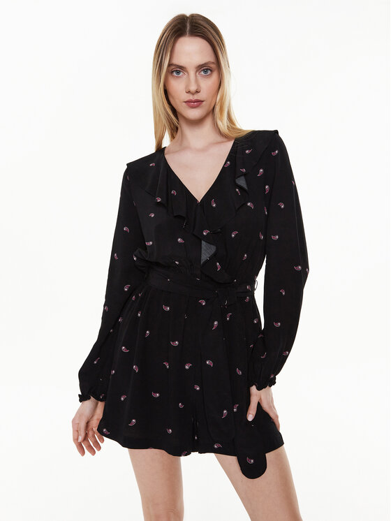 Pepe Jeans Pepe Jeans Kombinezonas Priya PL230421 Juoda Regular Fit