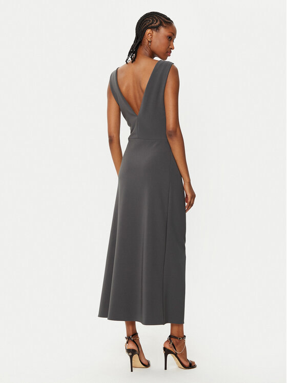 Imperial Imperial Rochie cocktail AFATIKP Gri Slim Fit