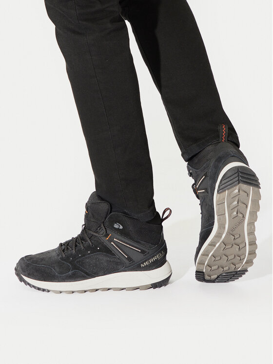 Merrell Merrell Turistiniai batai Wildwood Sb Mid Wp J067285 Juoda