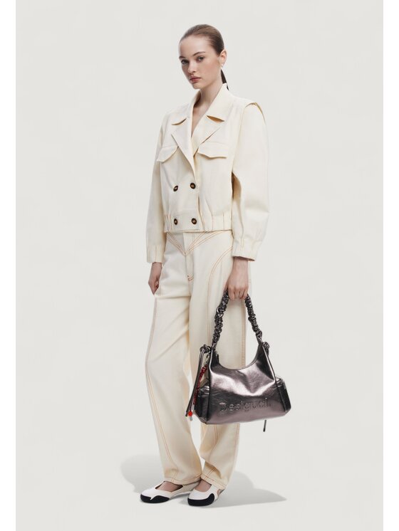 Desigual Desigual Borsa BAG_HALF LOGO Marrone