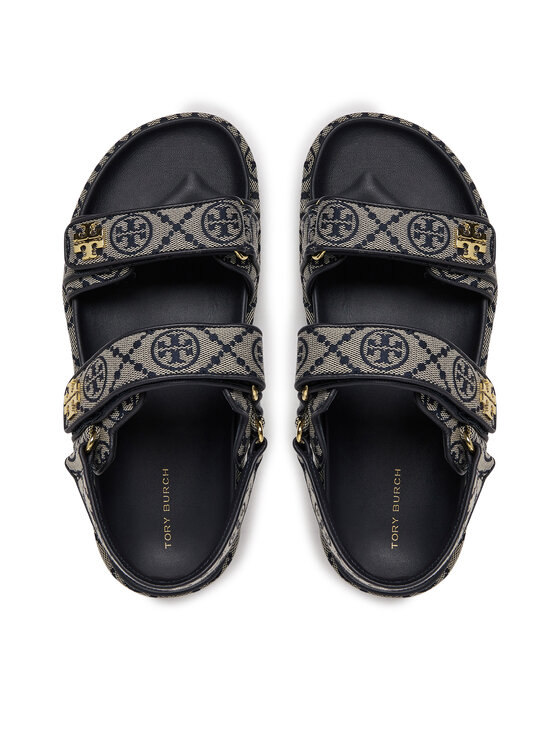 Tory Burch Tory Burch Sandali T Monogram Kira Sport 155154 Siva