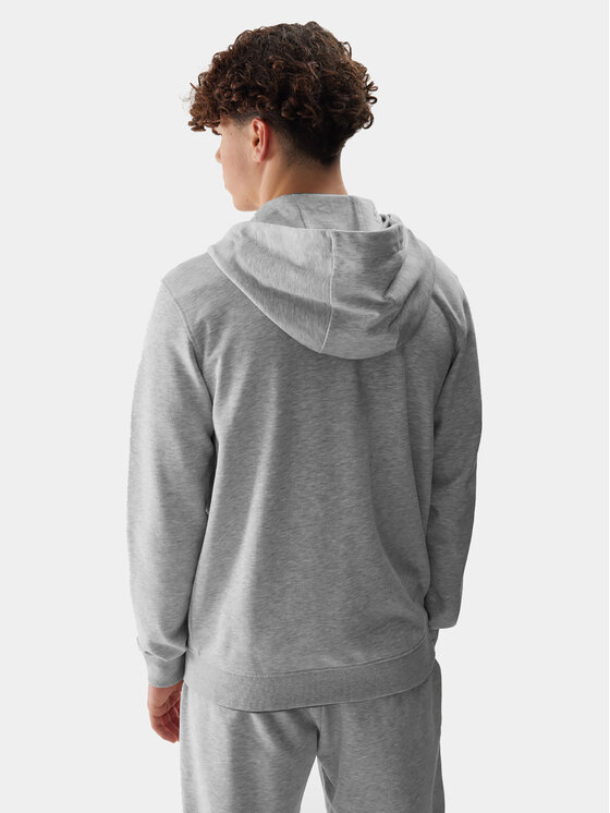 4F 4F Суитшърт 4FWSS24TSWSM0951 Сив Regular Fit