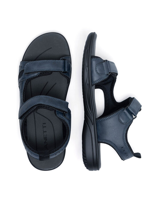 Lanetti Lanetti Sandali MSS20463-01 Blu scuro