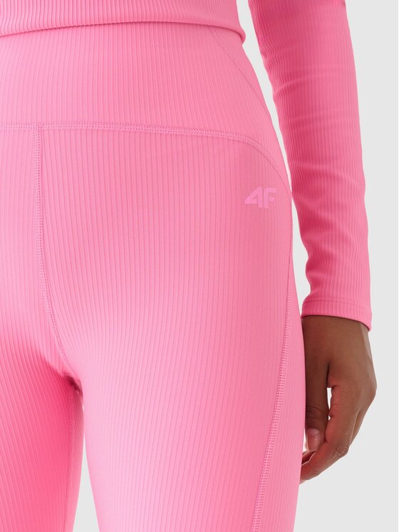 4F 4F Leggings 4FRAW24TFSTF047-54S Rosa Slim Leg