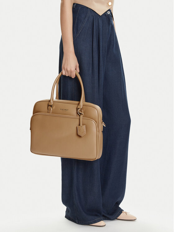 Nine West Geantă pentru laptop CEO-EMMA-LA482-2847 Bej
