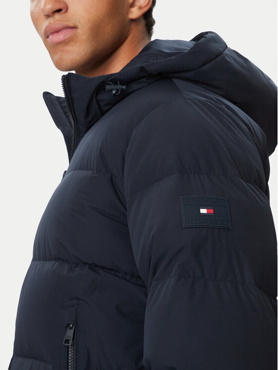 Tommy Hilfiger Tommy Hilfiger Geacă de iarnă MW0MW45303 Bleumarin Regular Fit