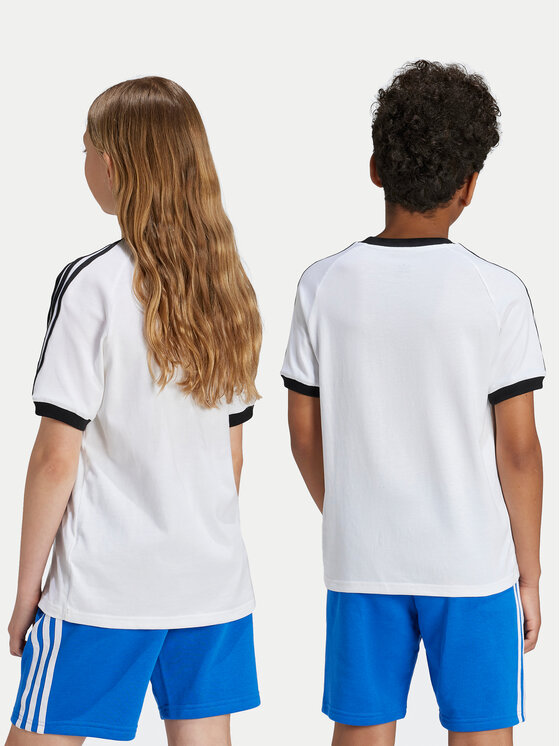 adidas adidas T-Shirt 3-Stripes JE0515 Bílá Regular Fit