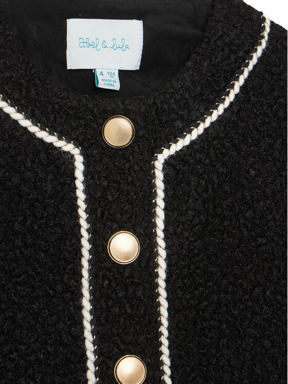 Abel & Lula Abel & Lula Преходно яке 5843 Черен Regular Fit