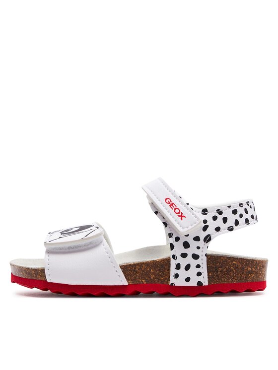 Geox Geox Sandały B Sandal Chalki Girl B452RB 0003W C0404 S Biały