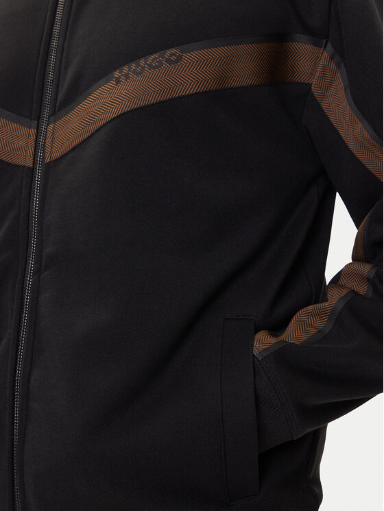 HUGO HUGO Суитшърт Dingmoor 50542833 Черен Regular Fit