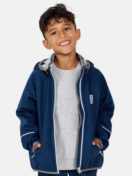 LEGO LEGO Softshelljacke Sefrit 11010390 Dunkelblau Regular Fit
