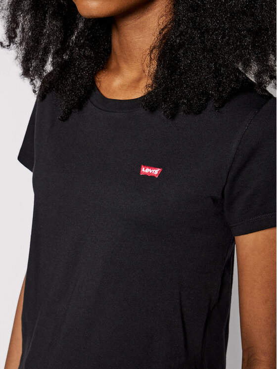 Levi's® Levi's® Tričko Perfect Tee 39185-0008 Čierna Regular Fit
