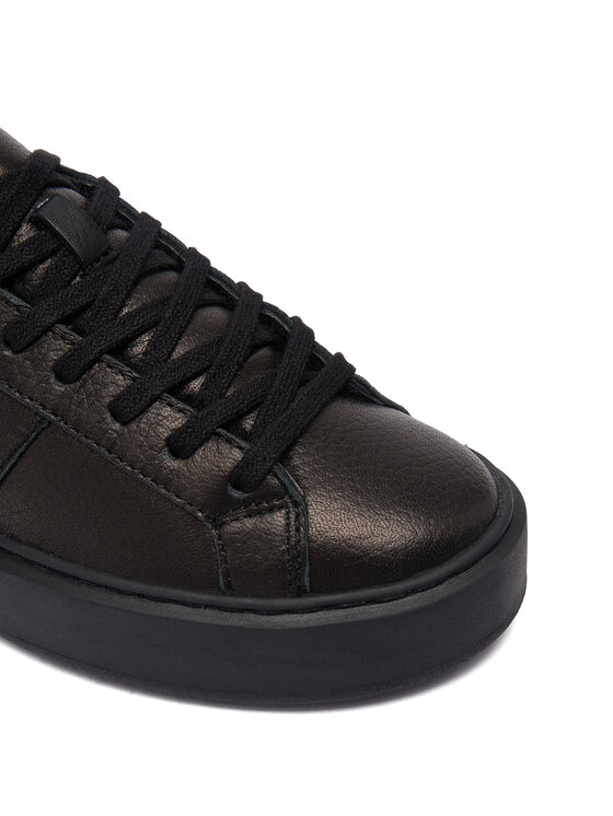 D.A.T.E. D.A.T.E. Снікерcи Hill Low Fur Platform W431-HPF-MN Чорний