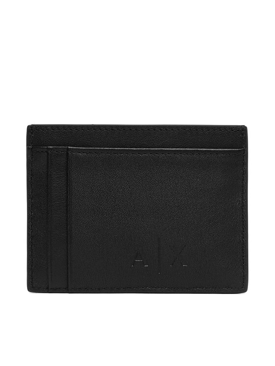 Armani Exchange Armani Exchange Zestaw etui na karty i brelok XM002217 AF22541 UC001 Czarny