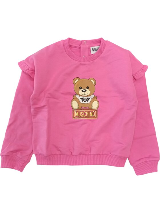 Felpa moschino rosa online