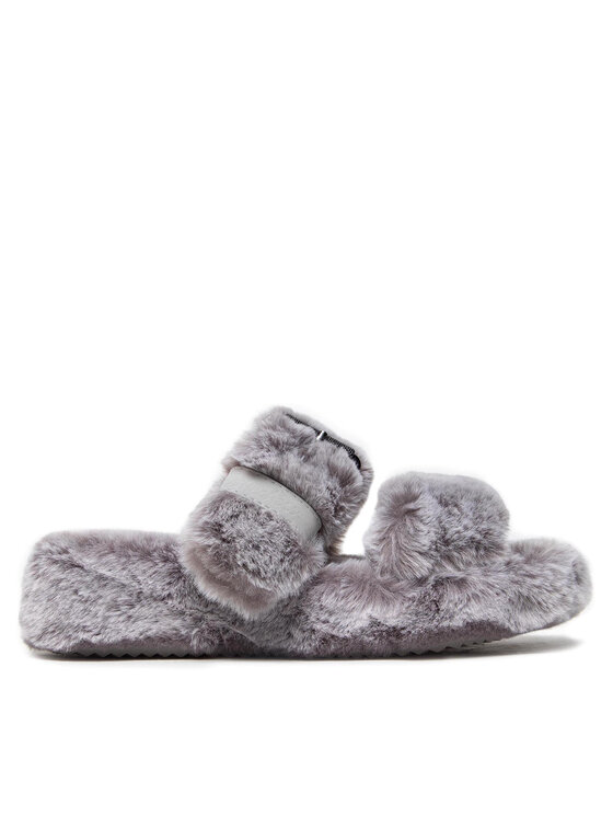 Papuci de casă Skechers Cozy Wedge 167238/GRY Gray