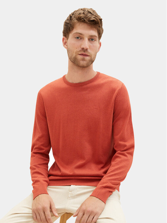 Tom Tailor Tom Tailor Kampsun 1027661 Punane Regular Fit