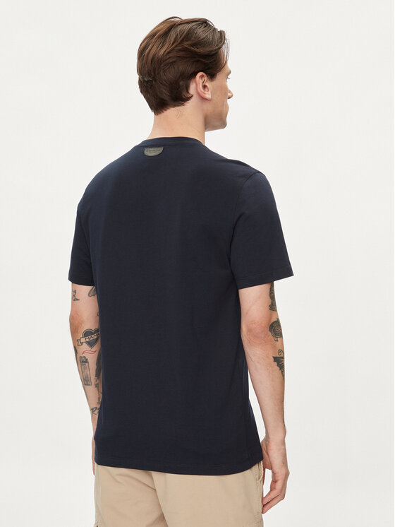 Aeronautica Militare Aeronautica Militare T-Shirt 241TS2229J593 Granatowy Regular Fit