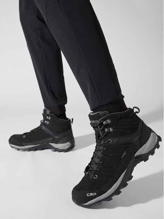 CMP CMP Trekkingi Rigel Mid Trekking Shoes Wp 3Q12947 Czarny