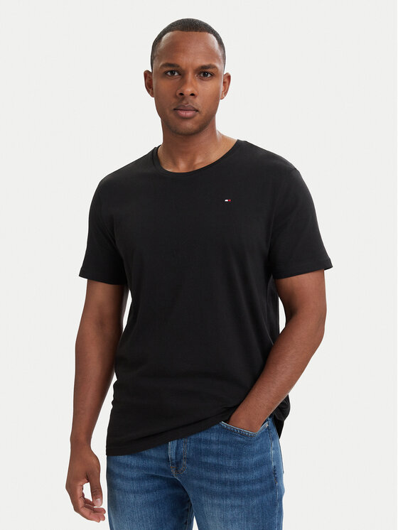 Tommy Hilfiger Tommy Hilfiger Комплект тениски UM0UM03379 Черен Regular Fit