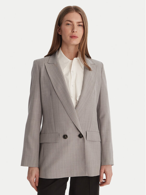 Marella Marella Сако Canzone 2613041151 Сив Regular Fit