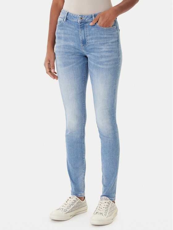 Guess Guess Jeansy W2YA46 D4Q01 Modrá Skinny Fit