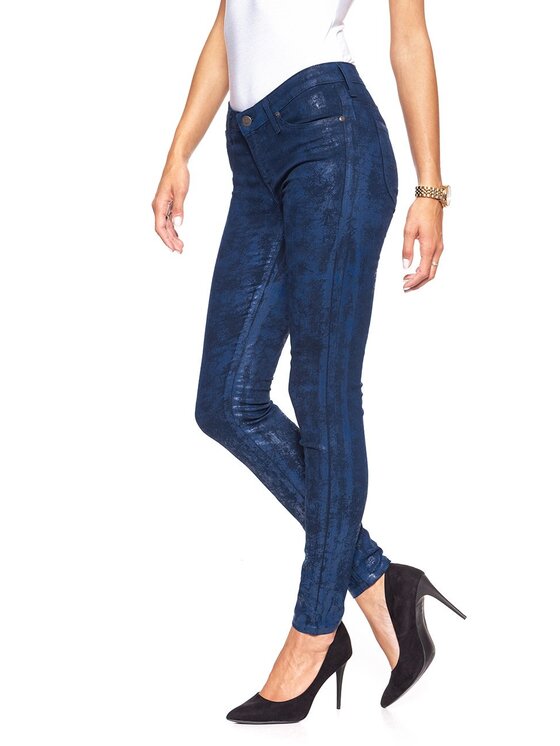 Lee Lee Jeansy SCARLETT Niebieski Skinny Fit