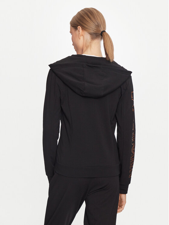 EA7 Emporio Armani EA7 Emporio Armani Sweatshirt 6DTM10 TJZEZ Schwarz Regular Fit