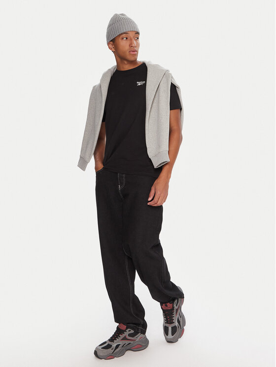 Reebok Reebok 3 marškinėlių komplektas Wendell RK25190CCM Juoda Regular Fit
