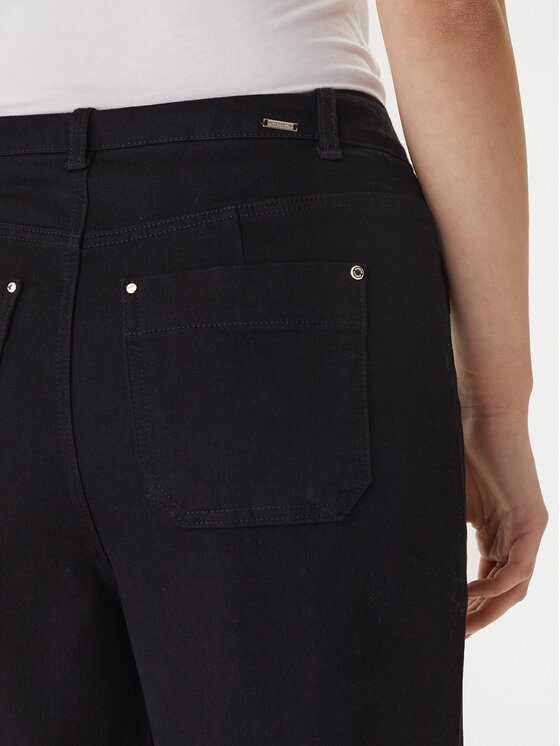 Morgan Morgan Jeansy 261-PSOFT1 Černá Wide Leg