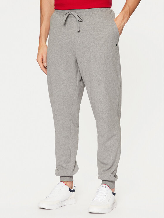 Tommy Hilfiger Tommy Hilfiger Teplákové kalhoty Terry MW0MW37236 Šedá Regular Fit