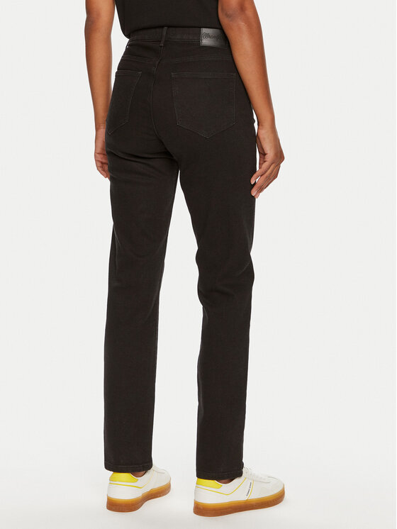 Wrangler Wrangler Traperice 112356392 Crna Straight Fit